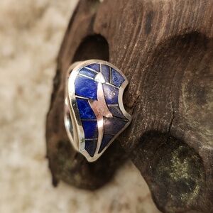 Zuni bear Sterling ring